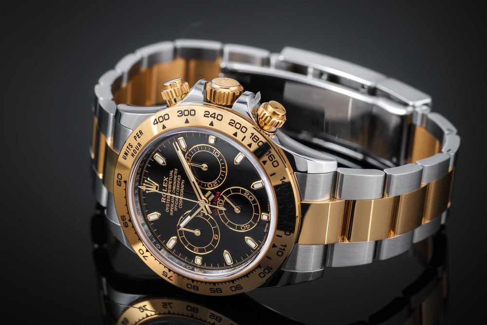 Zegarek Rolex Cosmograph Daytona 40mm czarna tarcza