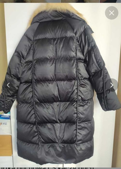 Kurtka puchowa lis rozmiar S