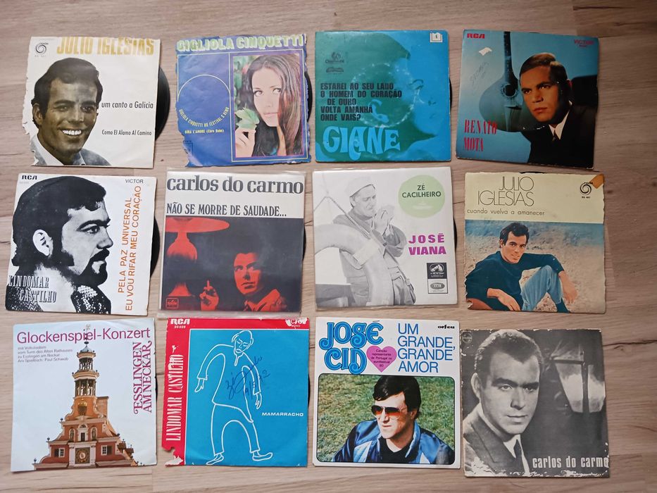 Discos de vinil vários
