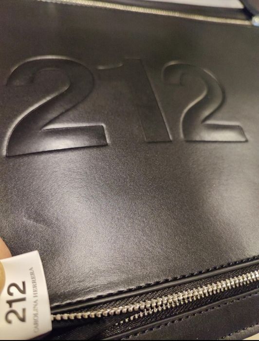 212 Carolina Herrera - Bolsa preta XL - NOVA