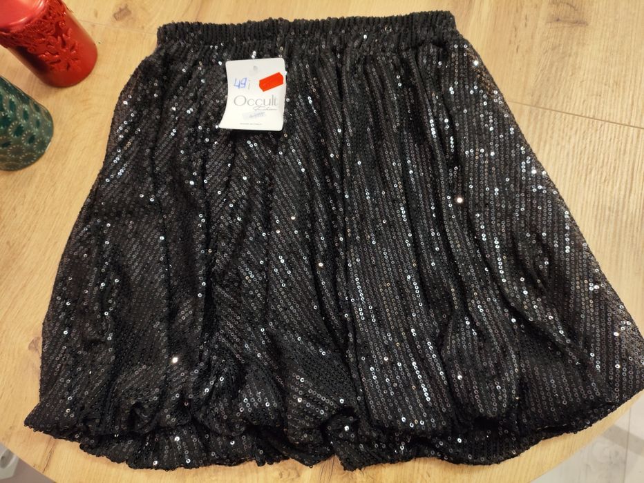 Spódniczka z cekinami S/M nowa