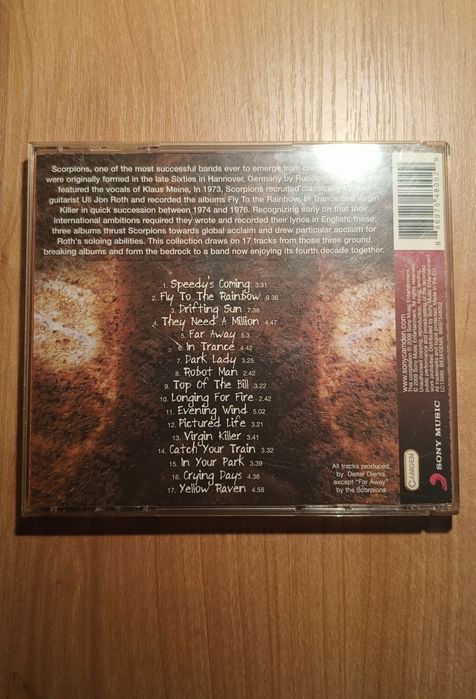 Scorpions Best Masters of the 70'S CD