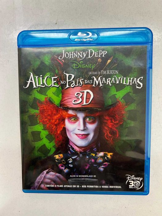 6 DVDs (Toy Story, Ratatui, Avatar, Pirata, Aristogatos e Alice)
