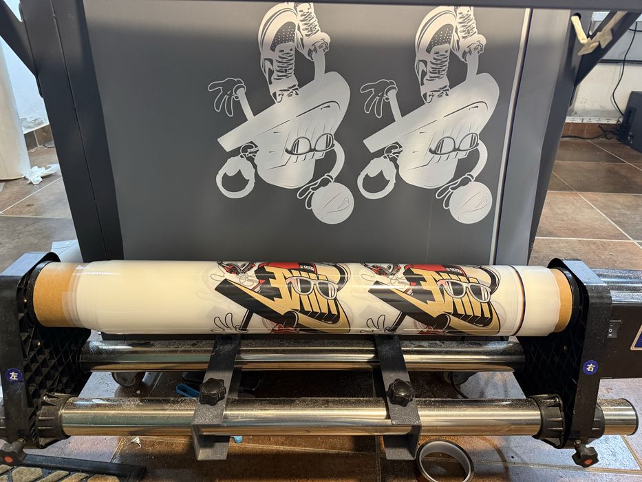 Sistema DTF Industrial Completo com Estação de Aplicação Integrada