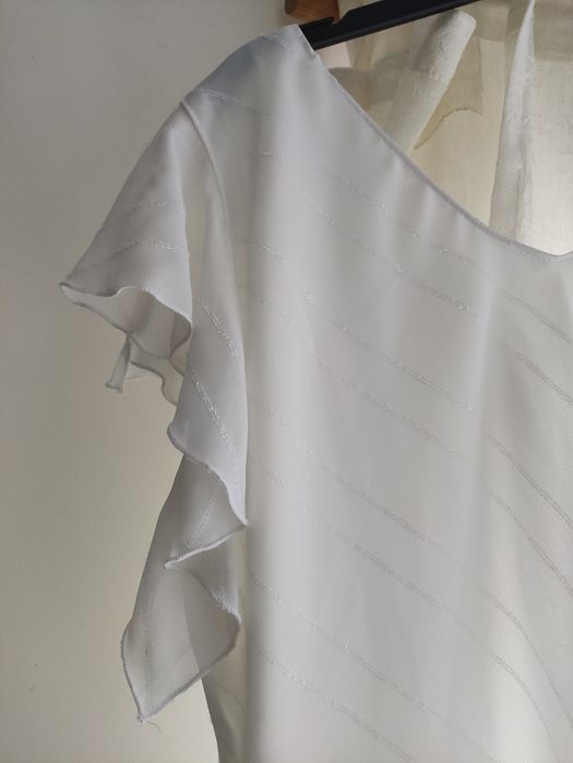 Blusa tule branca