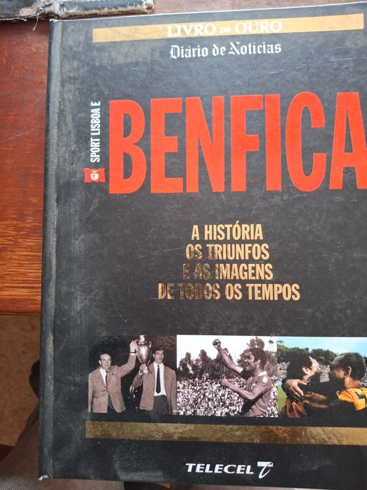 Livro fotos de memorias do Benfica
