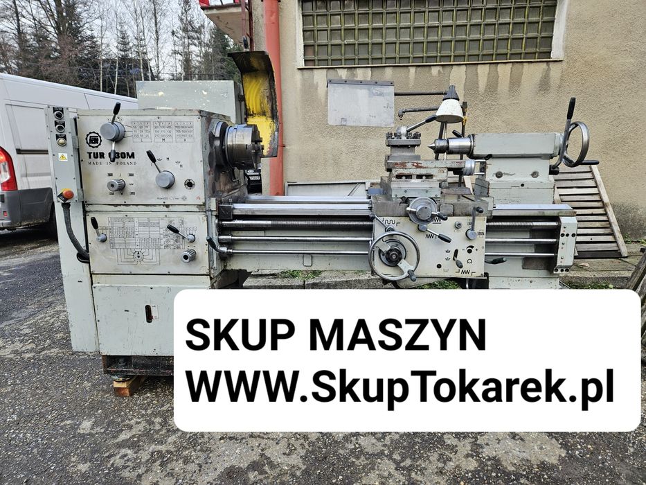 Skup maszyn urządzeń likwidacja fabryk zakładów narzędziowni tokarka