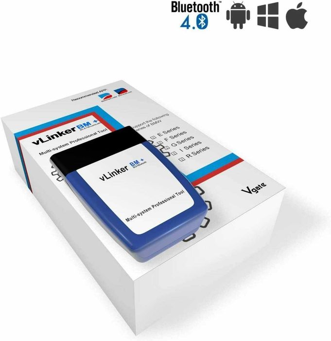 Диагностический сканер OBD2 VGate vLinker BM  Bimmercode