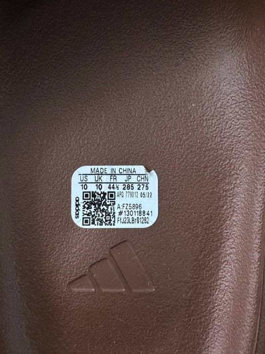 Оригинал Adidas Yeezy  Slide “Flax” Размер: US 10 (44)