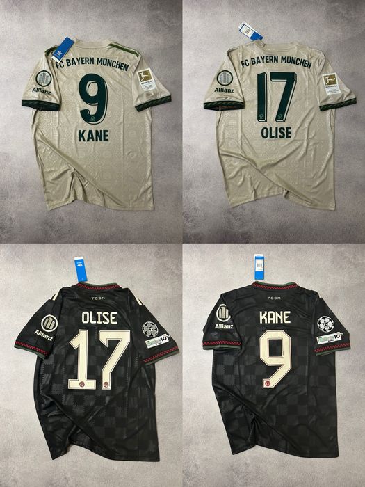 футбольна футболка Adidas Bayern Munich 2025/26 Kane/Olise