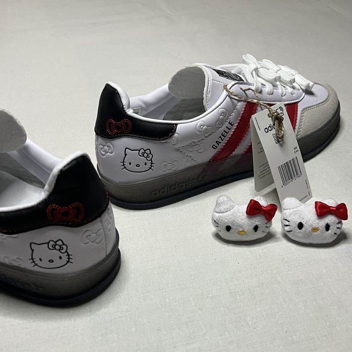Кроссовки Adidas Gazelle Hello Kitty 36-41 размеры в наличии + подарок