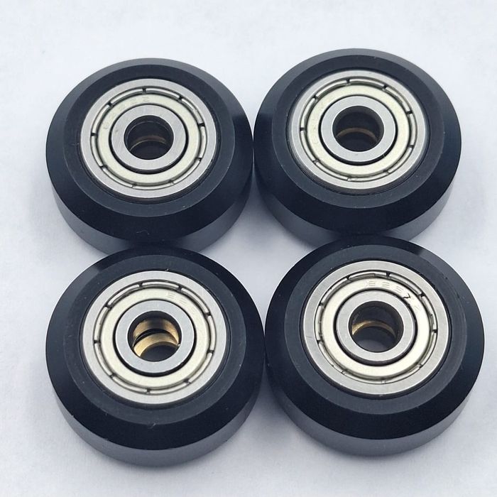 Zestaw 4x Rolka V-Slot 24mm Łożysko 625ZZ | Do Ender 3, CR-10, CNC