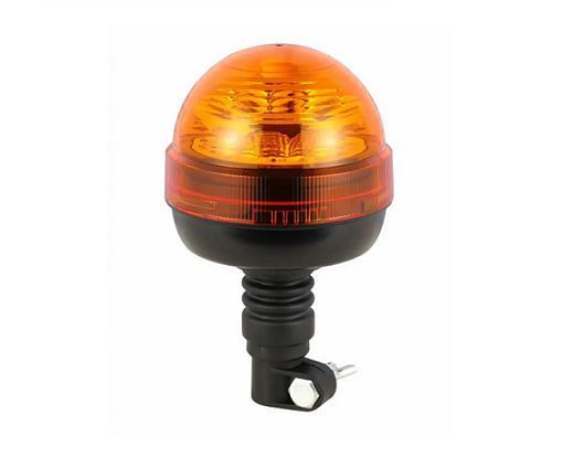 lampa błyskowa ostrzegawcza flex kogut 12 x led trzpień 24v 4 błyski