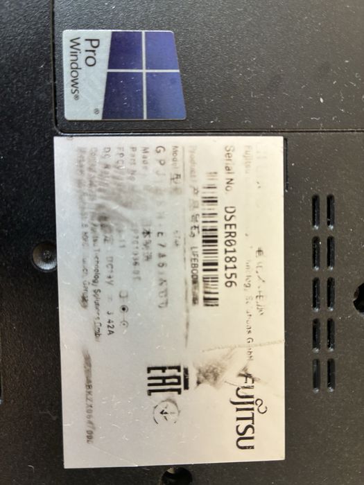 Fujitsu lifebook e-series