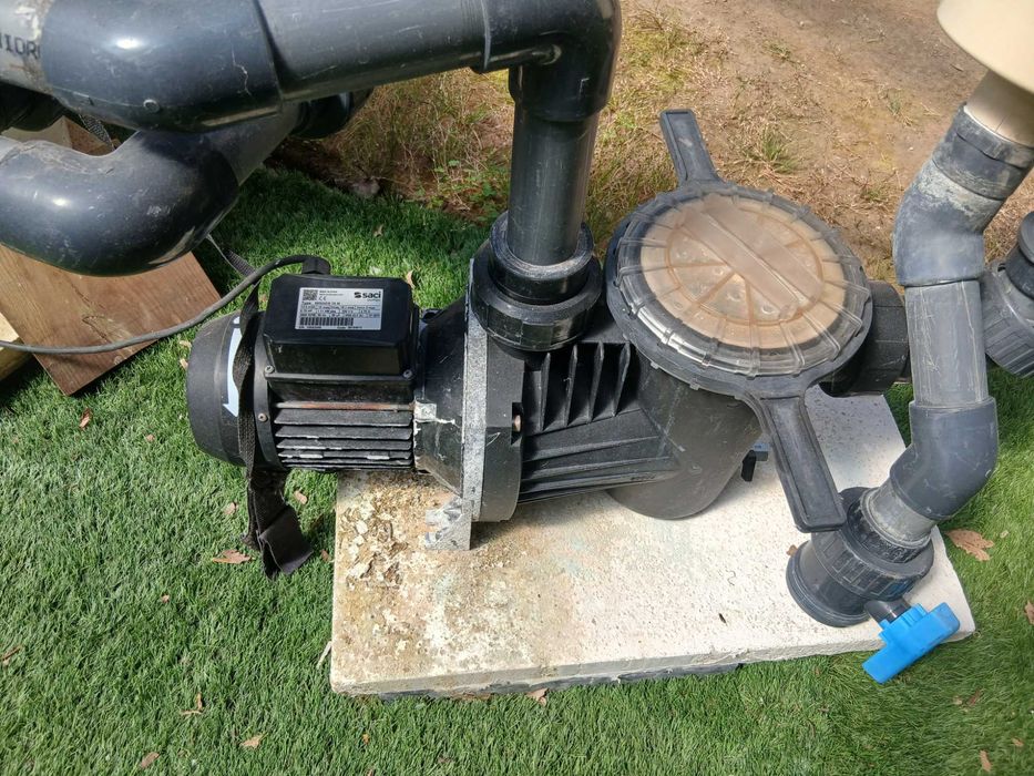 Bomba, Filtro areia e Skimmer