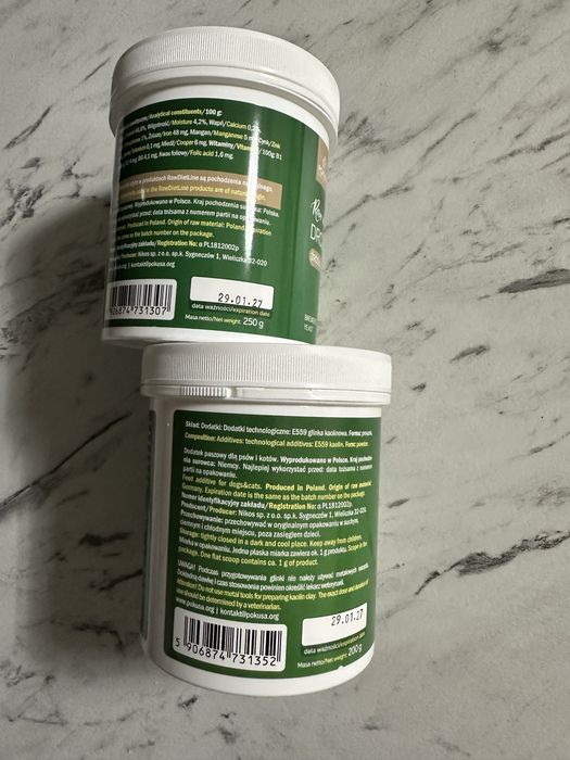 Добавки для собак Pokusa RawDietLine Kaolin