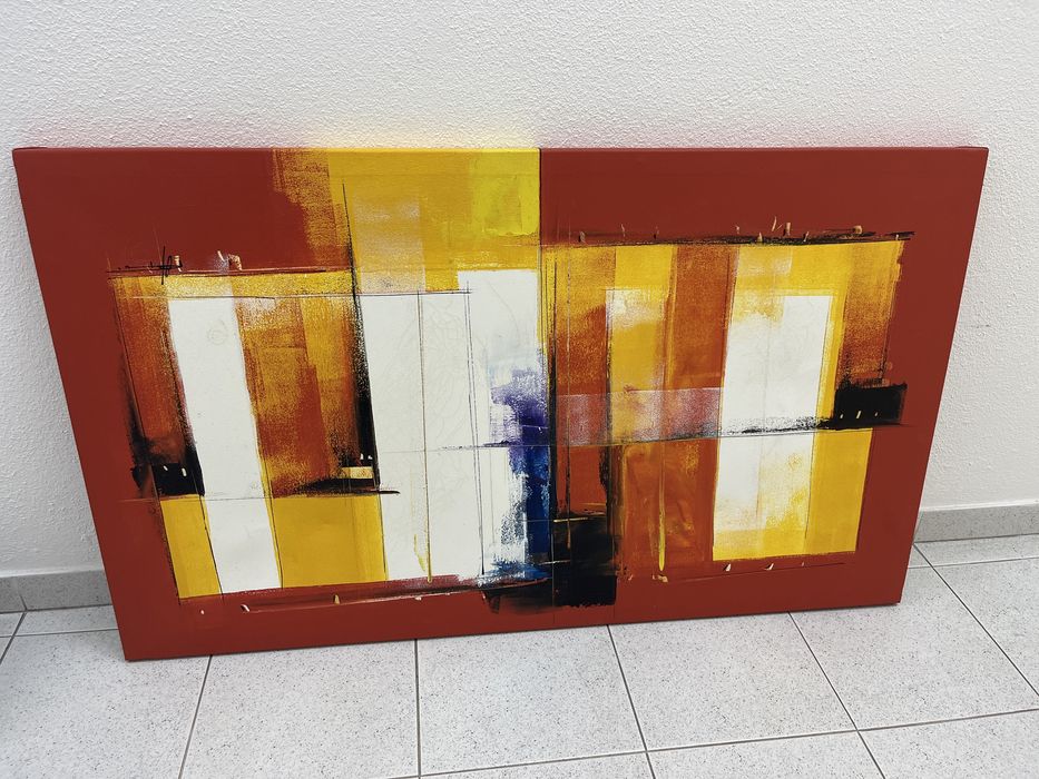 Quadro para sala pintura comtemporanea