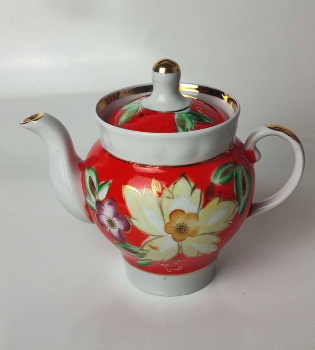 Zestaw porcelanowy do herbaty Baranówka 70-ch lat