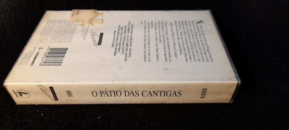 O Pátio das Cantigas - VHS , lusomundo 1991