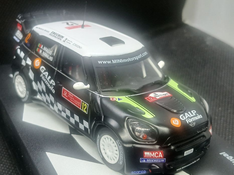 Miniatura 1:43 Mini Cooper WRC Armindo Araujo Rally  de Portugal  2012