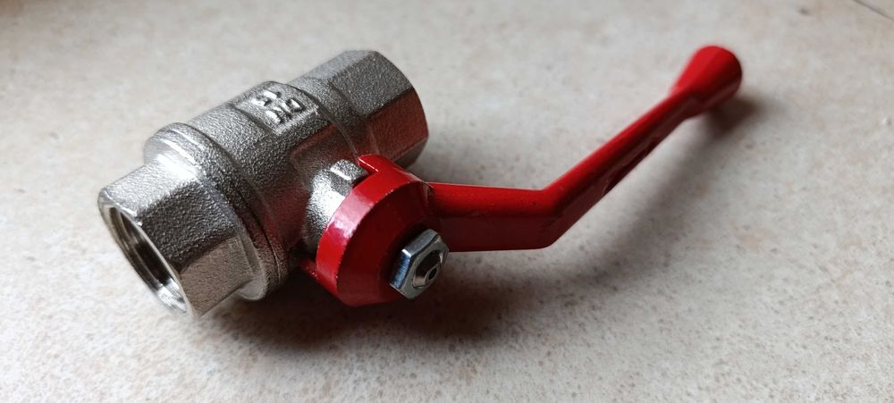 Zawór kulowy DN15   gwint w/w 1/2"