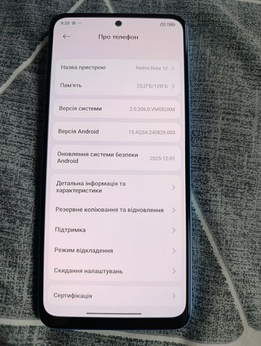Xiaomi Redmi Note 12