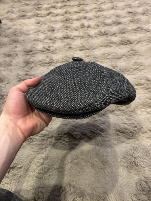 Kaszkiet vintage szary retro peaky blinders
