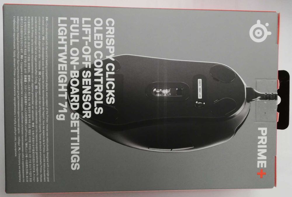 Mysz przewodowa SteelSeries Prime+ plus