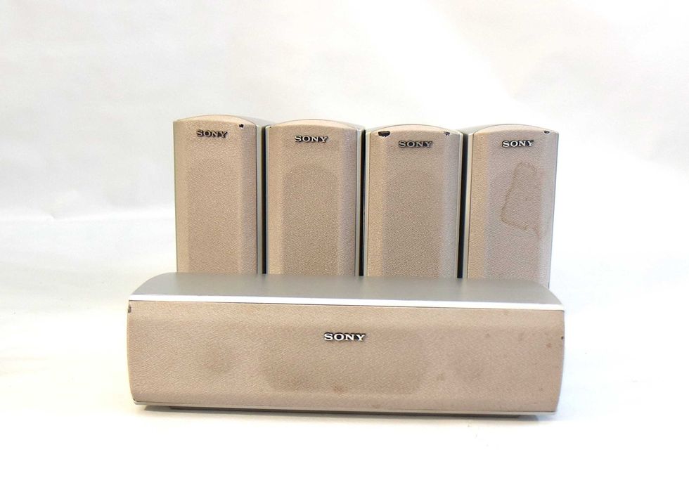Colunas Sony CN-145 e MS-145 de dolby surround