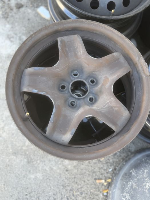 Jantes originais opel de ferro com tampão em 5x105