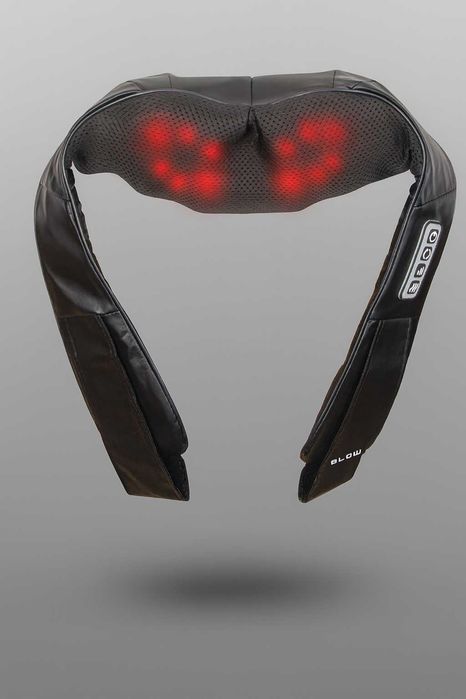 NOWY Masażer do szyi, karku, pleców i ciała podgrzewany Shiatsu Pro+