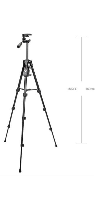 Профессиональный штатив для смартфона и видеотехники Yunteng VCT-6108  с пультом