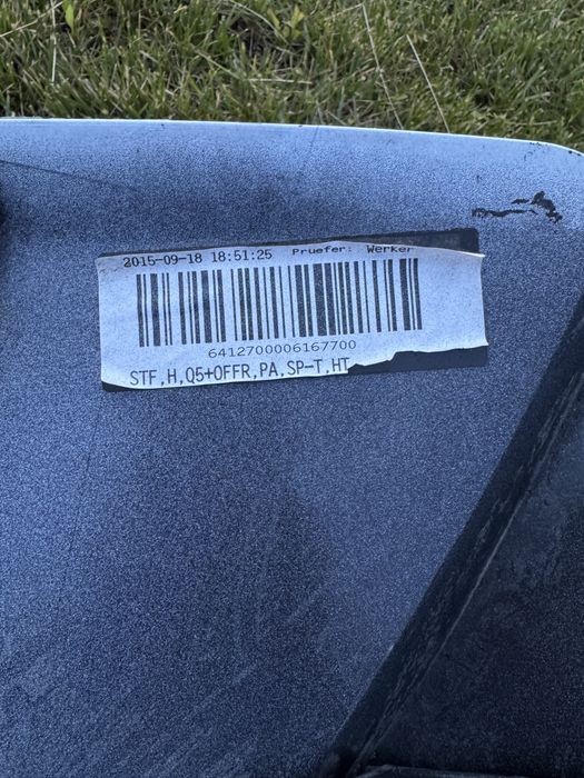 Бампер задній Audi Q5 2008-2012