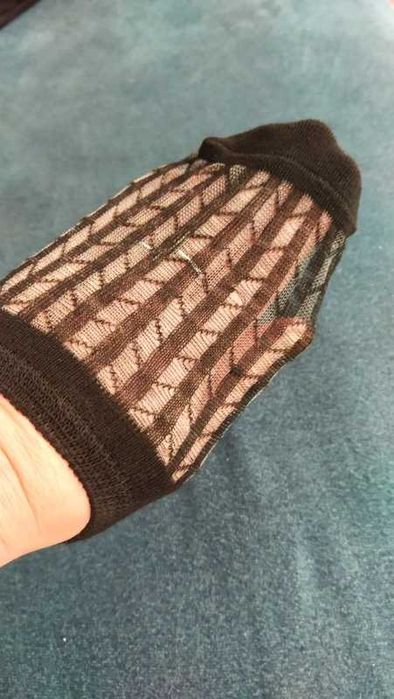 Letnie skarpetki stopki z siateczką