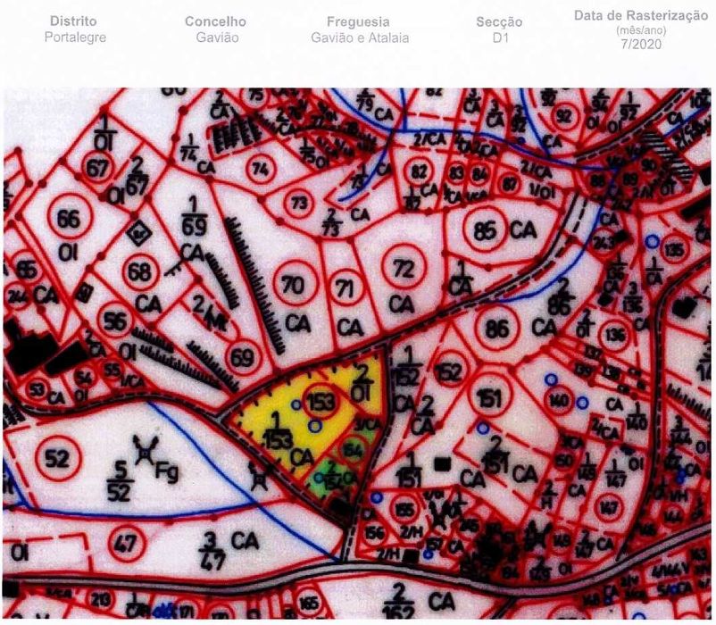 Terreno rústico Degracia - Gavião