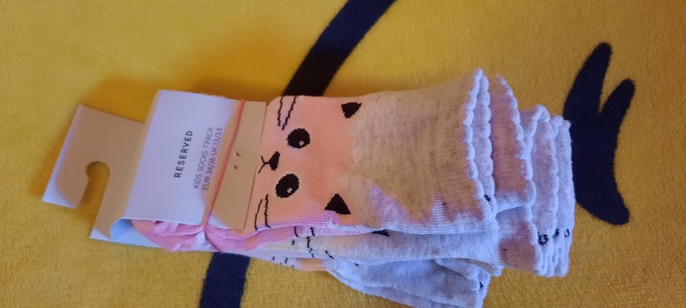 NOWE Skarpetki rozm. 34-36 /16szt/
