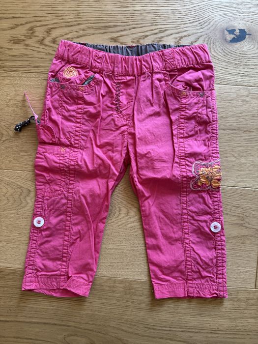 spodnie jak nowe 74 różowe Mariquita