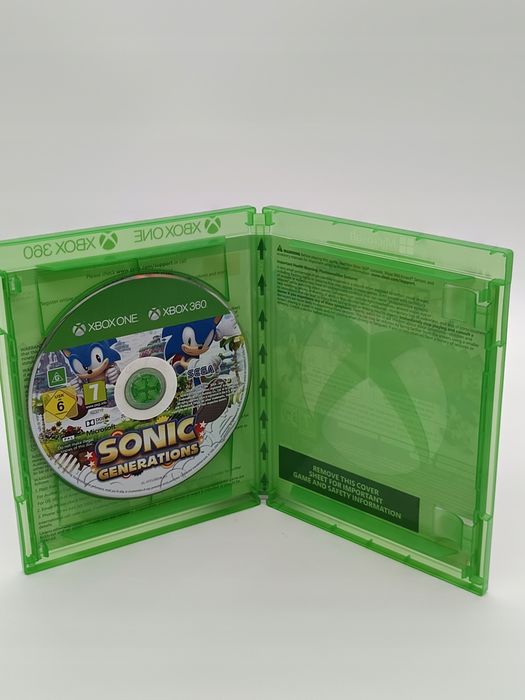 sonic generations xbox one xbox 360 pudełkowa