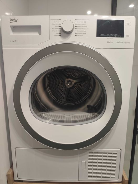 Suszarka Slim BEKO DF7434XRA z pompą ciepła, 7kg