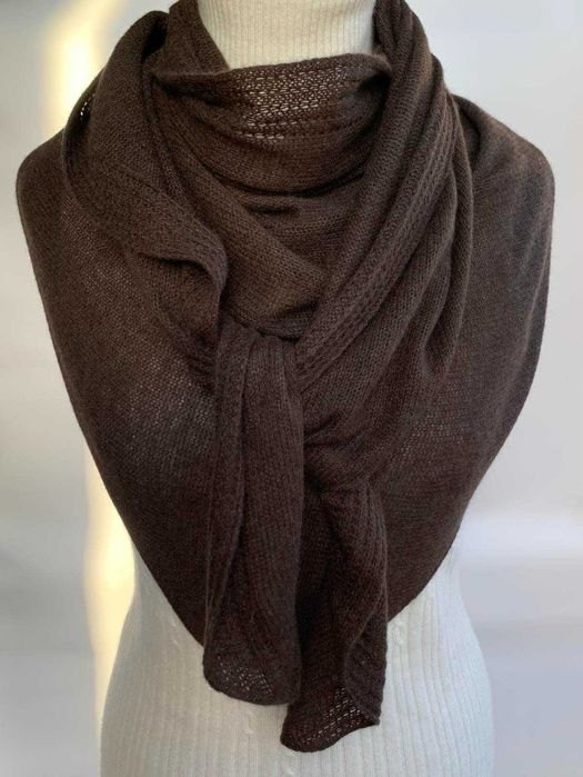 Бактус 100 % Кашемір Косинка Шаль Палантін Шарф шапка біні кашемірова