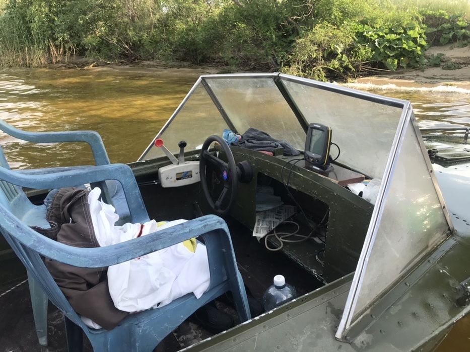 Лодка "Обь" с двигателем Suzuki 15лс