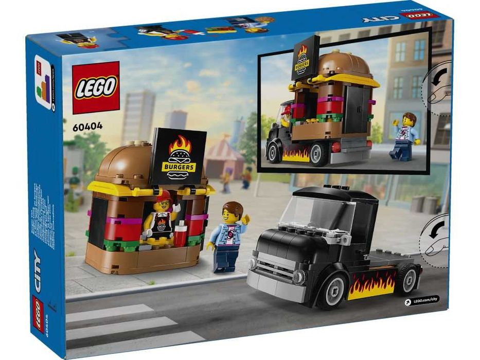 LEGO City - Ciężarówka z burgerami 60404