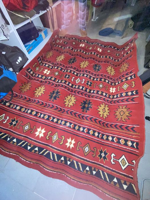 Tapete tipo arraiolos retangular64741005113473121