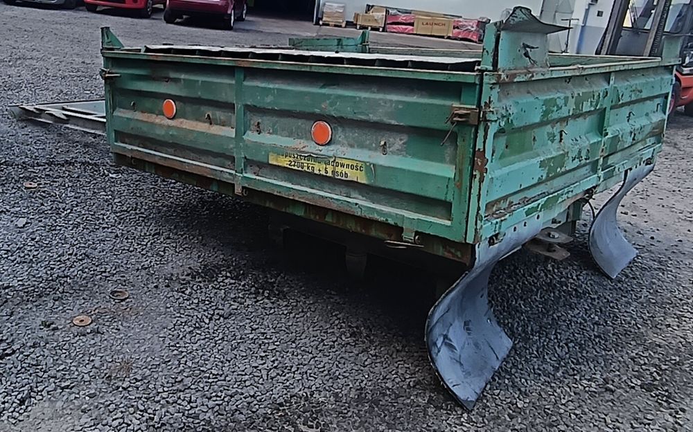 Przyczepa Rolnicza Ifa Sanok Agromet HL 171 T 169 Rama Burty do remontu