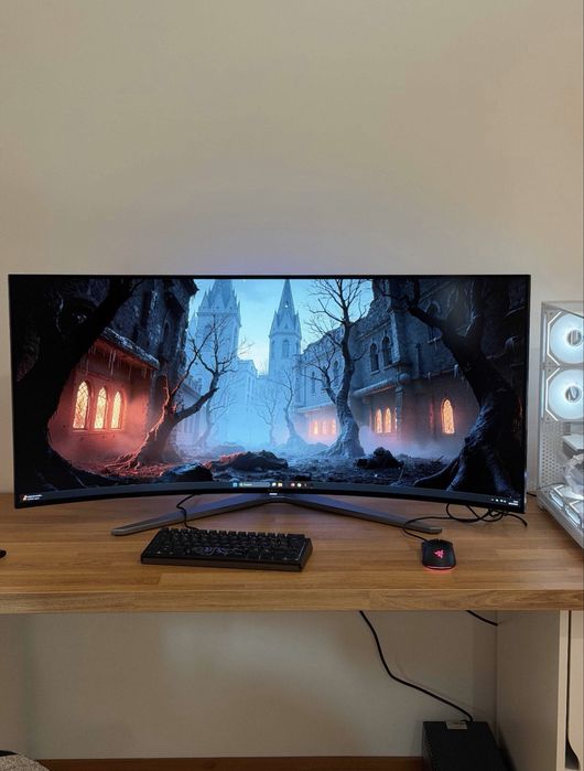 Monitor AOC AGON PRO 45 OLED 240Hz Ultrawide - Como Novo