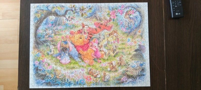 Puzzle Tenyo  Disney 500 Kubuś Puchatek i przyjaciele