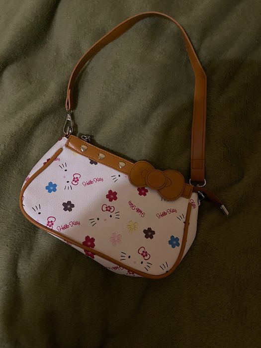 Сумка Sanrio Hello Kitty з принтом, компактна сумочка на блискавці