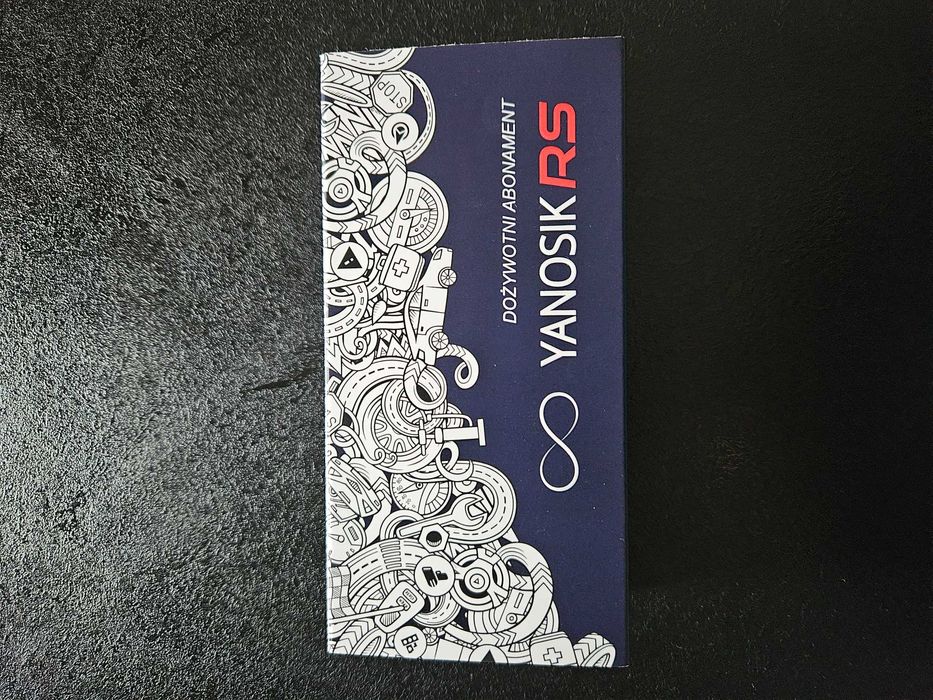 Yanosik RS dożywotni dostęp