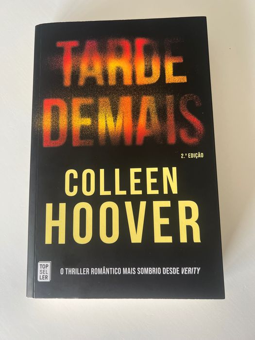 Tarde demais, Colleen Hoover (portes incluídos)