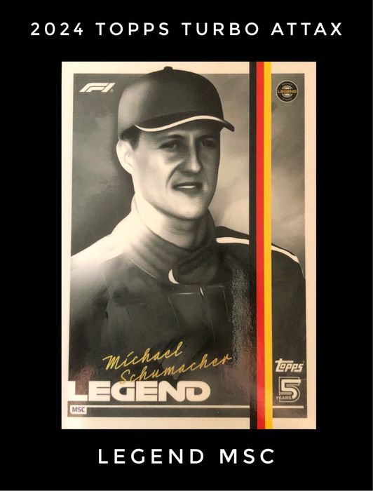 Michael Schumacher 2024 Topps Turbo Attax Legend MSC